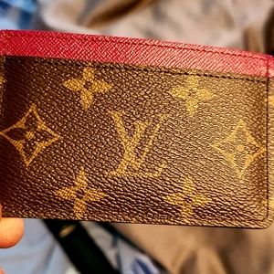 Louis Vuitton card holder wallet.